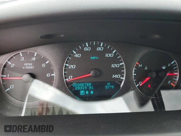 2014 Chevrolet Impala LT with VIN 2G1WB5E3XE1177552, listed as a Copart auction lot 54199115 with 29,319 mi miles and Salvage Title. Bid and sale history available at DreamBid. Image 9.
