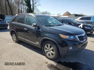 2012 Kia Sorento LX with VIN 5XYKTCA66CG282938, listed as a Copart auction lot 53566645 with 126,095 mi miles and Clean Title. Bid and sale history available at carsss.com. Image 4.