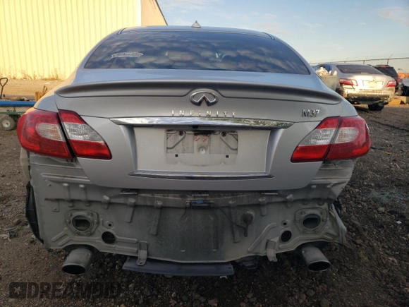 2012 Infiniti M37 with VIN JN1BY1AP7CM333444, listed as a Copart auction lot 83711914 with 162,277 mi miles and Salvage Title. Bid and sale history available at carsss.com. Image 6.