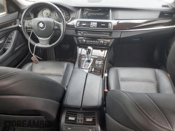 2014 BMW 5 Series 535d with VIN WBAXA5C50ED691107, listed as a Copart auction lot 64393794 with 114,627 mi miles and Salvage Title. Bid and sale history available at DreamBid. Image 8.