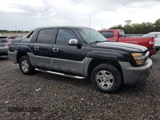 2002 Chevrolet Avalanche with VIN 3GNEC13T42G320758, listed as a Copart auction lot 58986625 with Not provided miles and Salvage title. Bid and sale history available at DreamBid. Image 4.
