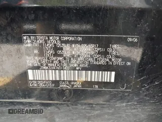 2007 Toyota RAV4 Limited with VIN JTMBK31VX76011402, listed as a IAAI auction lot 42375329 with Not provided miles and . Bid and sale history available at DreamBid. Image 9.