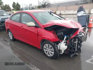 2015 Hyundai Accent GLS with VIN KMHCT4AE8FU930327, listed as a IAAI auction lot 41798528 with 79,204 mi miles. Bid and sale history available at carsss.com. Image 1.