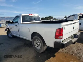 2021 Ram 1500 Tradesman with VIN 3C6JR6DG5MG663495, listed as a Copart auction lot 84513314 with 74,782 mi miles and Salvage title. Bid and sale history available at DreamBid. Image 2.