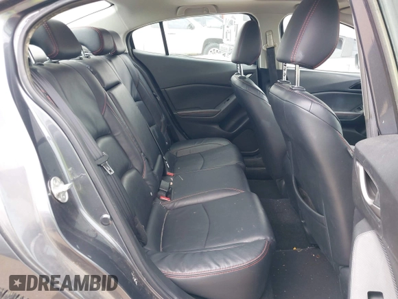 2014 Mazda 3 i Grand Touring with VIN 3MZBM1W78EM108407, listed as a IAAI auction lot 42082720 with 116,632 mi miles and . Bid and sale history available at carsss.com. Image 8.