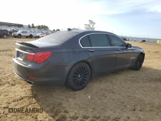 2012 BMW 7 Series 750Li with VIN WBAKB8C52CDW84794, listed as a Copart auction lot 49874315 with 118,725 mi miles and Salvage Title. Bid and sale history available at carsss.com. Image 3.