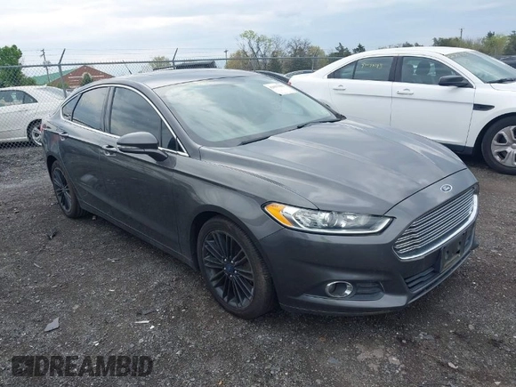 2016 Ford Fusion SE with VIN 3FA6P0HD4GR169113, listed as a IAAI auction lot 42037905 with 105,316 mi miles. Bid and sale history available at carsss.com. Image 1.