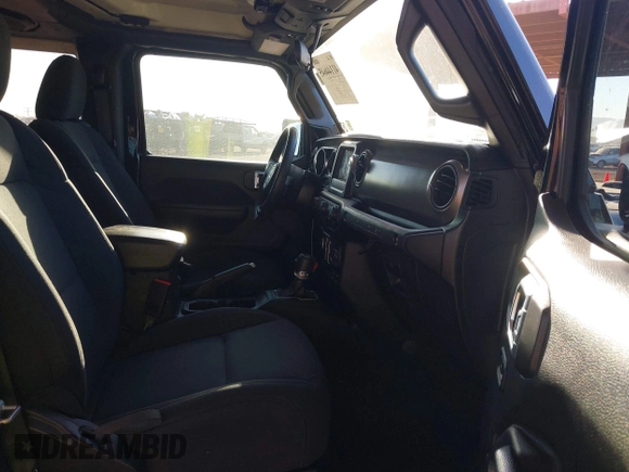 2021 Jeep Wrangler Sport S with VIN 1C4GJXAN5MW725966, listed as a IAAI auction lot 41144645 with 38,286 mi miles and . Bid and sale history available at DreamBid. Image 5.