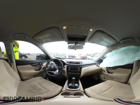2016 Nissan Rogue SV with VIN KNMAT2MT6GP603967, listed as a IAAI auction lot 41902353 with 126,938 mi miles. Bid and sale history available at carsss.com. Image 18.