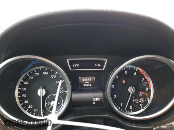 2015 Mercedes-Benz GL-Class GL 450 with VIN 4JGDF6EE3FA503253, listed as a Copart auction lot 41645924 with 95,653 mi miles. Bid and sale history available at carsss.com. Image 9.