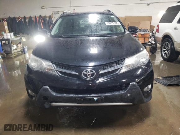 2014 Toyota RAV4 XLE with VIN 2T3RFREV8EW222027, listed as a Copart auction lot 49279185 with 128,900 mi miles and Salvage Title. Bid and sale history available at DreamBid. Image 5.