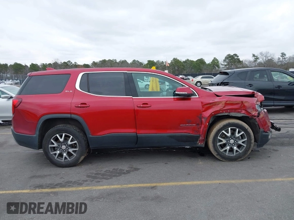 2021 GMC Acadia SLE with VIN 1GKKNKLS6MZ181694, listed as a IAAI auction lot 41536653 with 120,710 mi miles and . Bid and sale history available at DreamBid. Image 13.