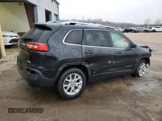2014 Jeep Cherokee Latitude with VIN 1C4PJMCS9EW128600, listed as a Copart auction lot 43817505 with Not Provided miles and Salvage Title. Bid and sale history available at DreamBid. Image 3.