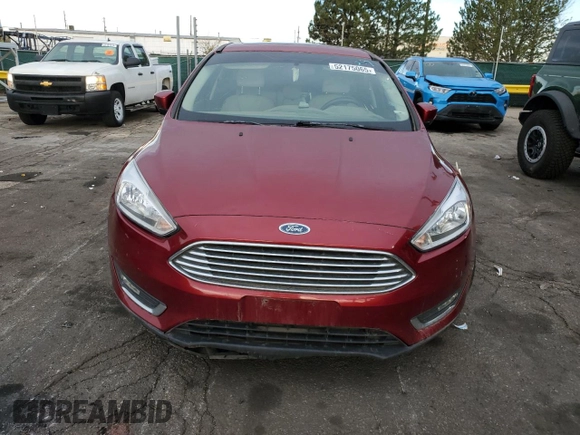 2017 Ford Focus Titanium with VIN 1FADP3N25HL280247, listed as a Copart auction lot 52175065 with 94,633 mi miles and Clean Title. Bid and sale history available at carsss.com. Image 5.