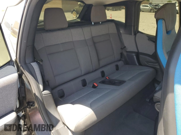 2017 BMW i3 with VIN WBY1Z8C51HV889551, listed as a Copart auction lot 57327875 with 65,437 mi miles and Salvage title. Bid and sale history available at DreamBid. Image 11.