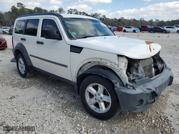 2007 Dodge Nitro SXT with VIN 1D8GT28K17W704109, listed as a Copart auction lot 44430075 with 240,662 mi miles and Clean Title. Bid and sale history available at carsss.com. Image 4.
