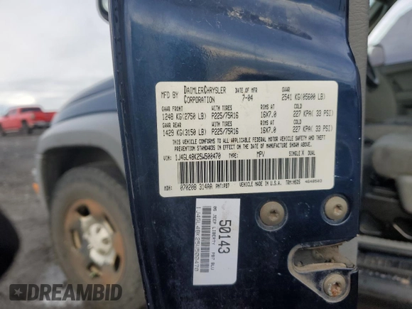 2005 Jeep Liberty Sport with VIN 1J4GL48K25W500470, listed as a Copart auction lot 85486204 with 0 mi miles and Salvage Title. Bid and sale history available at carsss.com. Image 13.