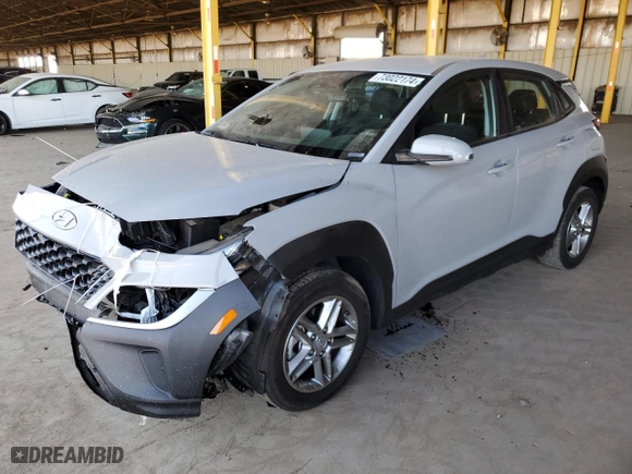 2023 Hyundai Kona SE with VIN KM8K22AB3PU036410, listed as a Copart auction lot 73022174 with 38,357 mi miles and Salvage Title. Bid and sale history available at carsss.com. Image 1.