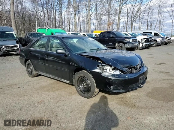 2006 Toyota Camry STD with VIN JTDBE32K163053307, listed as a Copart auction lot 52762575 with 197,335 mi miles and Salvage Title. Bid and sale history available at carsss.com. Image 10.