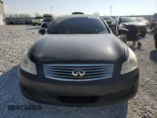 2007 Infiniti G35 with VIN JNKBV61F97M806145, listed as a Copart auction lot 53632115 with 216,347 mi miles and Salvage Title. Bid and sale history available at DreamBid. Image 5.