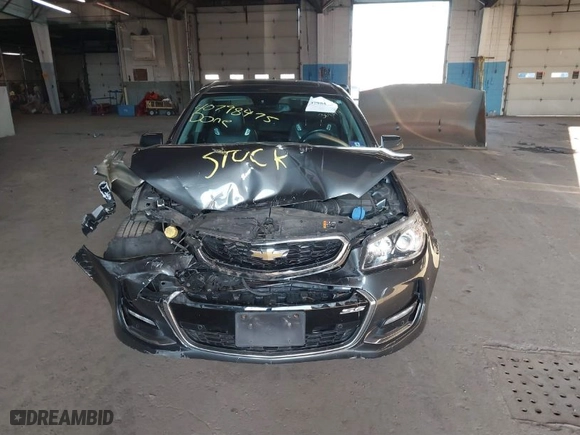 2017 Chevrolet SS with VIN 6G3F15RW8HL301494, listed as a IAAI auction lot 40798475 with 93,001 mi miles. Bid and sale history available at carsss.com. Image 12.