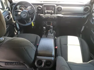 2018 Jeep Wrangler Unlimited Sport S with VIN 1C4HJXDG5JW172653, listed as a Copart auction lot 58184155 with 81,872 mi miles and Salvage title. Bid and sale history available at DreamBid. Image 8.