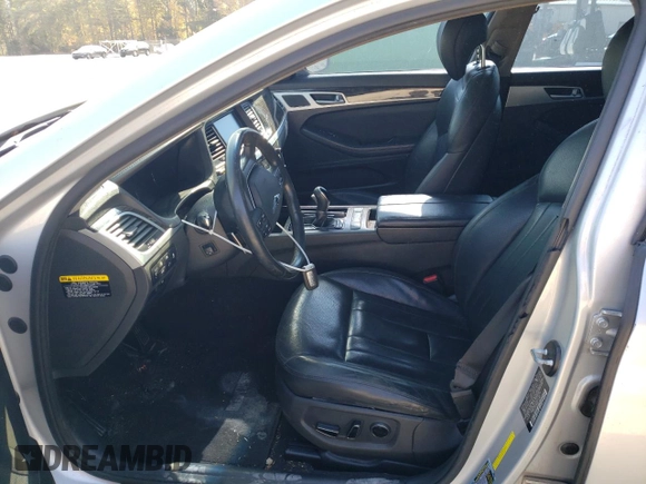 2017 Genesis G80 3.8L with VIN KMHGN4JEXHU171310, listed as a Copart auction lot 78077224 with 124,831 mi miles and Clean Title. Bid and sale history available at DreamBid. Image 7.