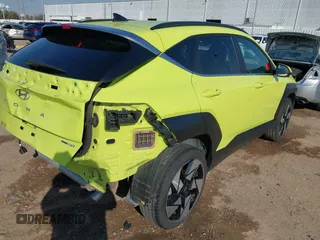 2024 Hyundai Kona Limited with VIN KM8HECA35RU067984, listed as a IAAI auction lot 41656956 with 15,343 mi miles and . Bid and sale history available at carsss.com. Image 4.