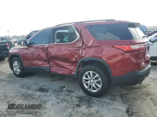 2020 Chevrolet Traverse LT Cloth z VIN 1GNERGKW2LJ109278, wystawiony jako Copart lot #59918565 z przebiegiem 60 354 mil mil oraz Szkoda całkowita • Salvage title. Historia ofert i sprzedaży dostępna na DreamBid. Obrazek 2.