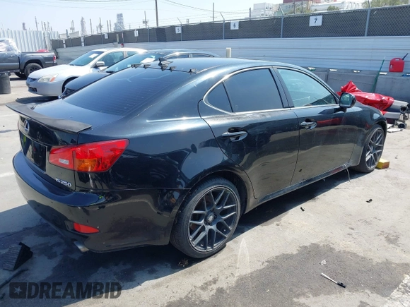 2008 Lexus IS 250 with VIN JTHBK262285063153, listed as a IAAI auction lot 42391384 with Not provided miles and . Bid and sale history available at DreamBid. Image 4.