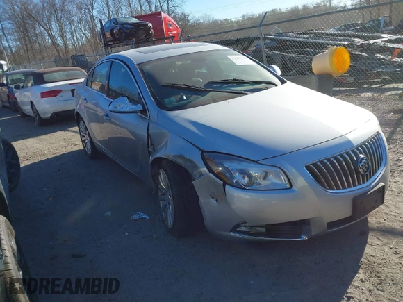 2011 Buick Regal with VIN 2G4GX5GV9B9189549, listed as a IAAI auction lot 41259136 with 83,354 mi miles and . Bid and sale history available at DreamBid. Image 1.