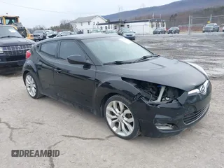 2012 Hyundai Veloster w/Black Int with VIN KMHTC6AD8CU066779, listed as a IAAI auction lot 41699960 with 160,875 mi miles and . Bid and sale history available at DreamBid. Image 1.