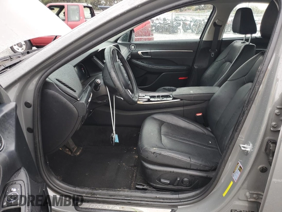 2021 Hyundai Sonata Hybrid Limited with VIN KMHL54JJ6MA020438, listed as a Copart auction lot 43614463 with 34,002 mi miles. Bid and sale history available at carsss.com. Image 7.