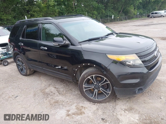 2014 Ford Explorer Sport with VIN 1FM5K8GT9EGC44111, listed as a IAAI auction lot 42707063 with 175,528 mi miles and . Bid and sale history available at DreamBid. Image 1.