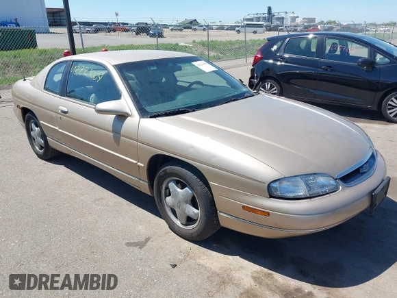 1999 Chevrolet Monte Carlo LS with VIN 2G1WW12M2X9288465, listed as a IAAI auction lot 42221009 with 62,218 mi miles and . Bid and sale history available at DreamBid. Image 1.