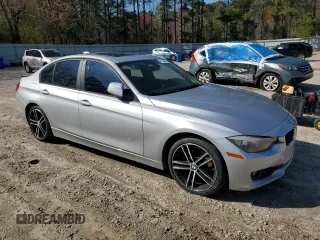 2013 BMW 3 Series 328i with VIN WBA3A5G53DNP25672, listed as a Copart auction lot 47184475 with 129,134 mi miles and Salvage Title. Bid and sale history available at carsss.com. Image 4.