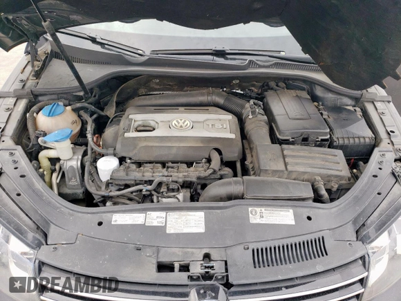 2012 Volkswagen Eos Lux with VIN WVWFW7AH7CV006018, listed as a Copart auction lot 53694855 with 78,502 mi miles and Salvage Title. Bid and sale history available at DreamBid. Image 11.