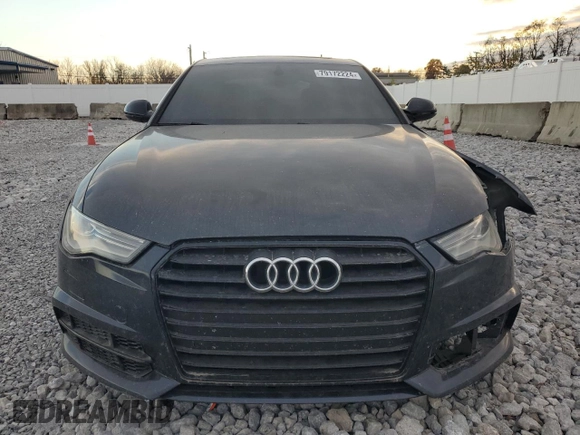 2018 Audi A6 Sport with VIN WAUF3AFC4JN109667, listed as a Copart auction lot 79172224 with 53,213 mi miles and Salvage Title. Bid and sale history available at carsss.com. Image 5.