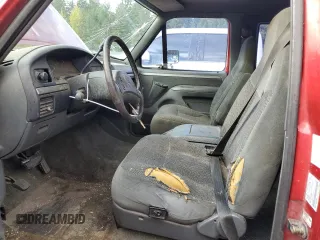 1992 Ford F-150 with VIN 1FTEX15H3NKA17831, listed as a Copart auction lot 74228244 with 201,769 mi miles and Salvage Title. Bid and sale history available at carsss.com. Image 7.