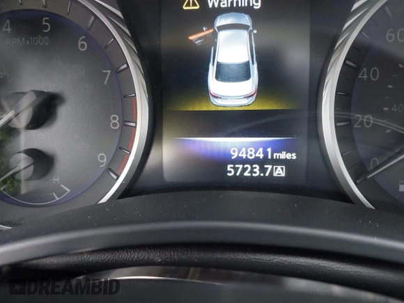 2015 Infiniti Q50 Premium z VIN JN1BV7AR8FM390785, wystawiony jako IAAI lot #42200437 z przebiegiem 94 841 mil mil oraz . Historia ofert i sprzedaży dostępna na DreamBid. Obrazek 15.