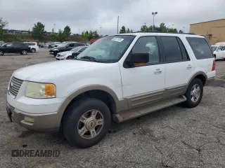 2003 Ford Expedition Eddie Bauer с VIN 1FMEU17W53LC48527, выставлен на аукционе Copart как лот 60311555 с пробегом 302 314 миль миль и Списание • Salvage title. История ставок и продаж доступна на DreamBid. Изображение 1.