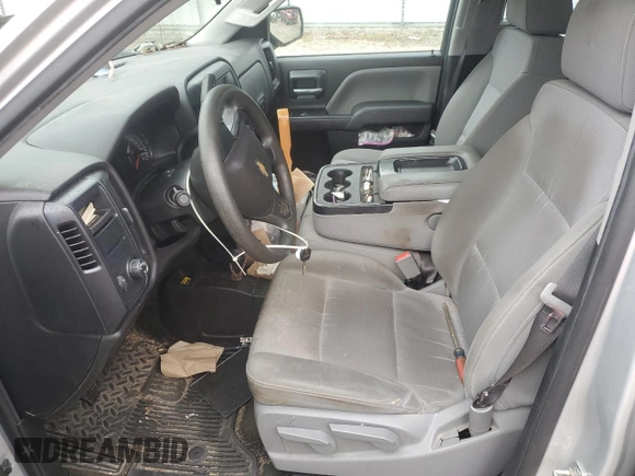 2017 Chevrolet Silverado 1500 Work Truck with VIN 1GCVKNEH4HZ352548, listed as a Copart auction lot 72608364 with 201,595 mi miles and Salvage Title. Bid and sale history available at carsss.com. Image 7.