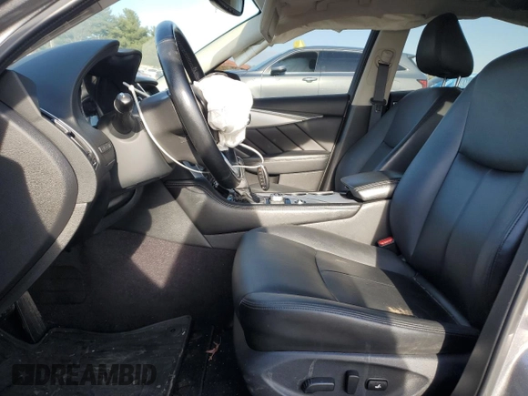 2019 Infiniti Q50 3.0t LUXE with VIN JN1EV7AR0KM593743, listed as a Copart auction lot 83748304 with 70,650 mi miles and Salvage Title. Bid and sale history available at carsss.com. Image 7.