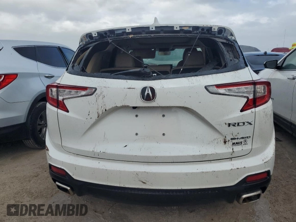 2024 Acura RDX with VIN 5J8TC2H32RL040009, listed as a Copart auction lot 74537804 with 0 mi miles and Salvage Title. Bid and sale history available at carsss.com. Image 6.