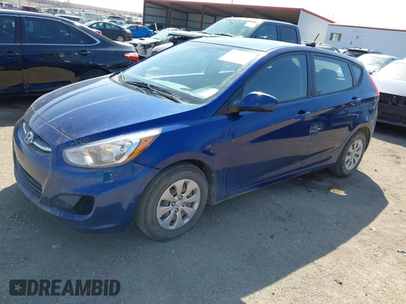 2016 Hyundai Accent SE with VIN KMHCT5AE6GU269484, listed as a IAAI auction lot 41910258 with 171,488 mi miles. Bid and sale history available at carsss.com. Image 2.