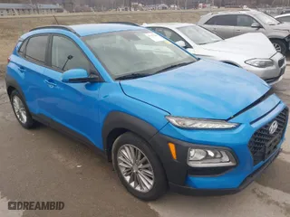 2020 Hyundai Kona SEL with VIN KM8K22AA2LU474451, listed as a IAAI auction lot 41707366 with 40,329 mi miles. Bid and sale history available at carsss.com. Image 1.
