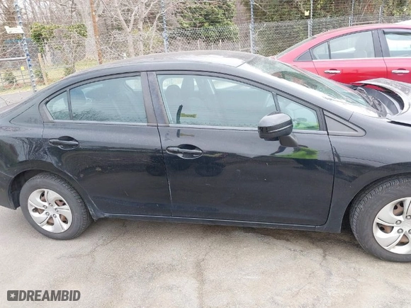 2014 Honda Civic Sedan LX with VIN 19XFB2F57EE269890, listed as a IAAI auction lot 41803479 with 125,056 mi miles. Bid and sale history available at carsss.com. Image 13.