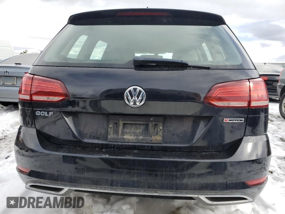 2019 Volkswagen Golf SportWagen S with VIN 3VW117AU6KM501399, listed as a Copart auction lot 40980504 with 65,967 mi miles. Bid and sale history available at carsss.com. Image 6.