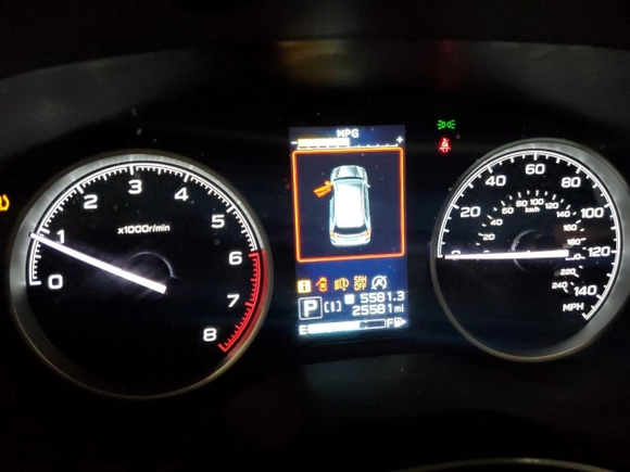 2023 Subaru Forester Premium with VIN JF2SKADCXPH519342, listed as a Copart auction lot 59491745 with 25,581 mi miles and Salvage title. Bid and sale history available at DreamBid. Image 9.