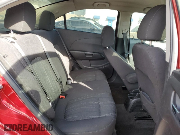 2015 Chevrolet Sonic LT with VIN 1G1JC5SH1F4132660, listed as a Copart auction lot 50206765 with 147,428 mi miles and Salvage Title. Bid and sale history available at DreamBid. Image 10.
